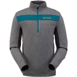 Spyder Men's Encore Half Zip Fleece Jacket -Ski Gear Cheap 191252029 encore halfz flc ebny