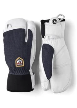 Hestra Army Leather Patrol 3 Finger Glove -Ski Gear Cheap 2122 hestra armyleatherpatrol3fingerglove navy