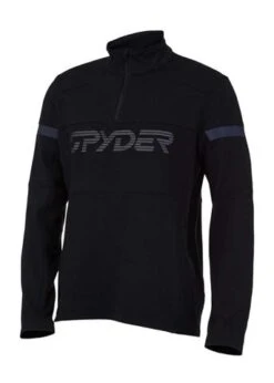 Spyder Men's Speed Half Zip Fleece Jacket 22 Spyder Men's Speed Half Zip Fleece Jacket -Ski Gear Cheap 2122 spyder mensspeedhalfzipfleecejacket black2