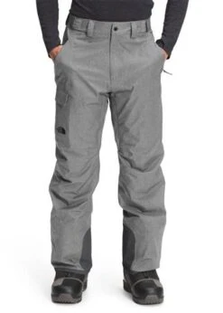 The North Face Men's Freedom Insulated Pant - 2023 Model -Ski Gear Cheap 2122 tnf mensfreedominsulatedpant tnfmediumgreyheather