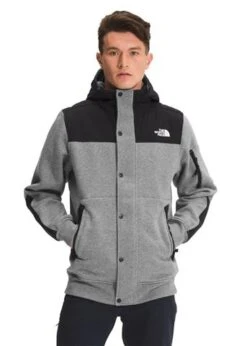The North Face Men's Highrail Fleece Jacket -Ski Gear Cheap 2122 tnf menshighrailfleecejacket tnfmediumgreyheather