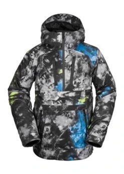 Volcom Men's Brighton Pullover - 2022 Model -Ski Gear Cheap 2122 volcom mensbrightonpullover tiedye