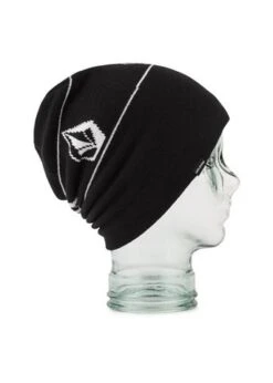 Volcom Men's Deadly Stones Beanie -Ski Gear Cheap 2122 volcom mensdeadlystonesbeanie black