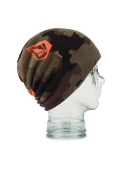 Volcom Men's Deadly Stones Beanie -Ski Gear Cheap 2122 volcom mensdeadlystonesbeanie darkcamo