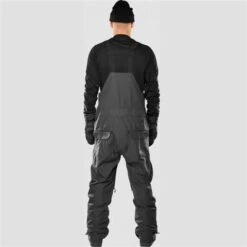 ThirtyTwo Men's Basement Bib -Ski Gear Cheap 32s 8130001077 black2