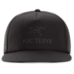 Arc'teryx Men's Logo Trucker Flat 5 Arc'teryx Men's Logo Trucker Flat -Ski Gear Cheap arc truflat blk 2223fw