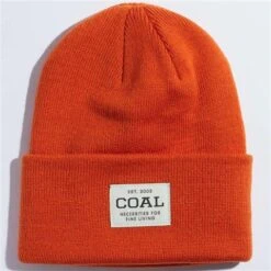 Coal The Uniform Beanie -Ski Gear Cheap coa 2202781 burnt orange
