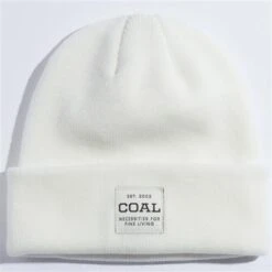 Coal The Uniform Mid Beanie -Ski Gear Cheap coa 2202782 white