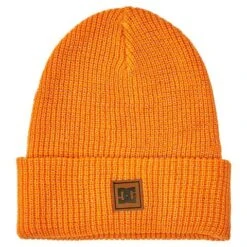 DC Shoes Men's Sight Beanie -Ski Gear Cheap dcs adyha04115 orange popsicle
