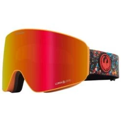 Dragon Alliance Alliance PXV Snow Goggles -Ski Gear Cheap dra pxv iguchi frame lumalens red ion lens