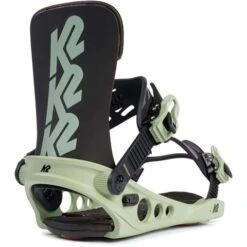 K2 Snowboarding Men's Meridian Snowboard Bindings -Ski Gear Cheap f22 k2sb meridian jade back34