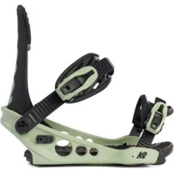 K2 Snowboarding Men's Meridian Snowboard Bindings -Ski Gear Cheap f22 k2sb meridian jade side