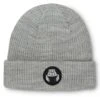 Crab Grab Circle Patch Beanie 1 Crab Grab Circle Patch Beanie -Ski Gear Cheap fa20 crab grab snowboard beanies circle patch grey