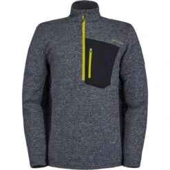 Spyder Men's Bandit Half Zip Fleece Jacket -Ski Gear Cheap fw22 205028 358 a