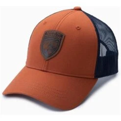 Kuhl Men's Rustik Born Trucker -Ski Gear Cheap fw22 23873 rustik born trucker cap rust front