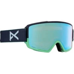 Anon Anon M3 Goggles + Bonus Lens -Ski Gear Cheap fw22 anonm3 navy blue cloudy