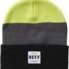 NEFF Neff Lawrence Big Bold Beanie -Ski Gear Cheap fw22 nef n09quhbxx charcoal