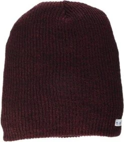NEFF Women's Daily Heather Beanie -Ski Gear Cheap fw22 nef nf00006 maroon