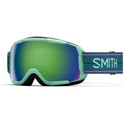 Smith Youth Grom Goggle -Ski Gear Cheap fw22 snowgrom bermuda stripes green sol x mirror m0066604999c5