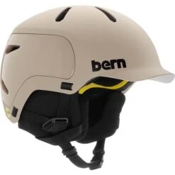 Bern Watts 2.0 MIPS Helmet -Ski Gear Cheap fw22wntr watts 2.0 mips matte sand 810014049564 main