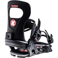 Bent Metal Men's Joint Bindings -Ski Gear Cheap fw23 2022 2023 bent metal joint snowboard binding black 02