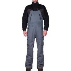 L1 Premium Goods Men's Sentinal Bib -Ski Gear Cheap fw23 l1pg n873868 slate 1