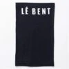 Le Bent Logo Neck Gaiter 200 -Ski Gear Cheap fw23 leb an2212 blk wht