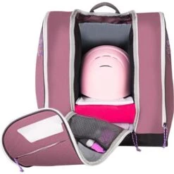 Kulkea Ski Boot Bag | Ski Boot Bag Backpack For Kids -Ski Gear Cheap fw23 sp2rpu crimson lavender kulkea 3