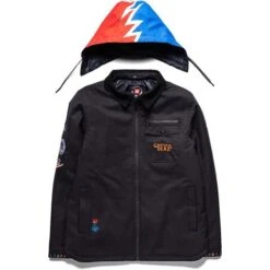 686 Men's Dead Jacket -Ski Gear Cheap fw23 686 mensdeadjacket gratefuldeadblackflannel 12