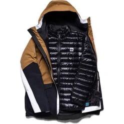 686 Men's GTX Smarty Weapon Jacket -Ski Gear Cheap fw23 686 mensgtxsmartyweaponjacket breencolorblock 17