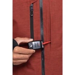 686 Men's Hydra Stash Reserve Insulated Jacket -Ski Gear Cheap fw23 686 menshydrastashreserceinsulatedjacket blackredheather 12