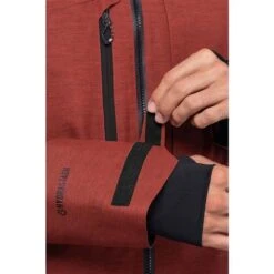 686 Men's Hydra Stash Reserve Insulated Jacket -Ski Gear Cheap fw23 686 menshydrastashreserceinsulatedjacket blackredheather 8