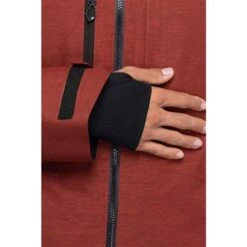 686 Men's Hydra Stash Reserve Insulated Jacket -Ski Gear Cheap fw23 686 menshydrastashreserceinsulatedjacket blackredheather 9