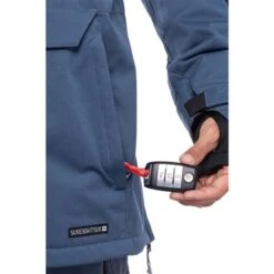 686 Men's Renwal Insulated Anorak -Ski Gear Cheap fw23 686 mensrenwalinsulatedanorak orionbluecolorblock 14