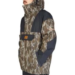 DC Shoes Men's DC-43 Anorak -Ski Gear Cheap fw23 dc mens43anorak mossyoakoriginalbottomland 7