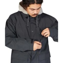 DC Shoes Men's Bandwidth Jacket -Ski Gear Cheap fw23 dc mensbandwidthjacket black 7