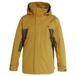 DC Shoes Men's Command 45K Jacket -Ski Gear Cheap fw23 dc menscommand45kjacket bronzemist 11