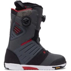 DC Shoes Men's Judge Boa Boots -Ski Gear Cheap fw23 dc mensjudgeboaboots greyblackred 2