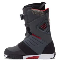DC Shoes Men's Judge Boa Boots -Ski Gear Cheap fw23 dc mensjudgeboaboots greyblackred 4