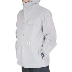 DC Shoes Men's Servo Jacket -Ski Gear Cheap fw23 dc mensservojacket hickorystripe 8