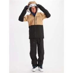 Marmot Men's Refuge Pro Jacket -Ski Gear Cheap fw23 marmot mensrefugeprojacket shetlandblack 3