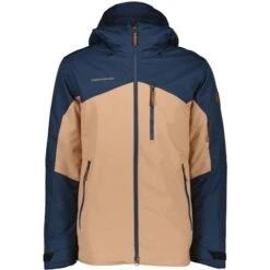 Obermeyer Men's Chandler Shell Jacket -Ski Gear Cheap fw23 obermeyer menschandlershelljacket dune 4