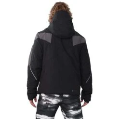 Obermeyer Men's Charger Jacket -Ski Gear Cheap fw23 obermeyer menschargerjacket black 2