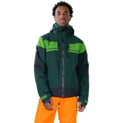 Obermeyer Men's Charger Jacket -Ski Gear Cheap fw23 obermeyer menschargerjacket nightops 1