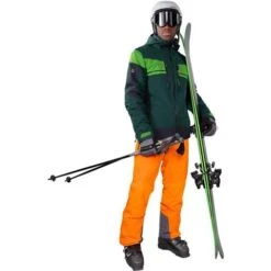 Obermeyer Men's Charger Jacket -Ski Gear Cheap fw23 obermeyer menschargerjacket nightops 4