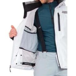 Obermeyer Men's Chroma Jacket 9 Obermeyer Men's Chroma Jacket -Ski Gear Cheap fw23 obermeyer menschromajacket white 3