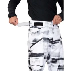 Obermeyer Men's Foraker Shell Pant -Ski Gear Cheap fw23 obermeyer mensforakershellpant whiteout 3