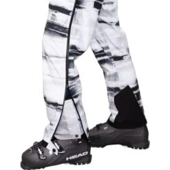 Obermeyer Men's Foraker Shell Pant -Ski Gear Cheap fw23 obermeyer mensforakershellpant whiteout 5