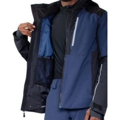 Obermeyer Men's Foundation Jacket -Ski Gear Cheap fw23 obermeyer mensfoundationjacket admiral 4