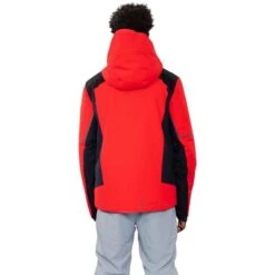 Obermeyer Men's Foundation Jacket -Ski Gear Cheap fw23 obermeyer mensfoundationjacket brakelight 2